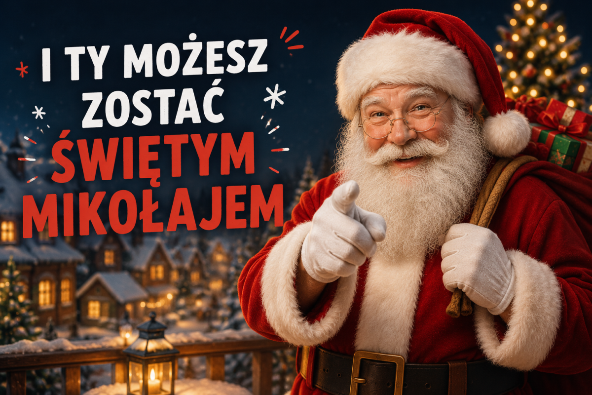 I ty możesz zostać świętym mikołajem